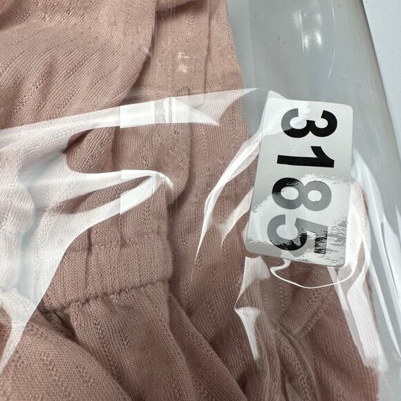 Eberjey Pajamas Womens Medium Pink Romper One Piece Teddy Loungewear Comfort PJs - Picture 10 of 11